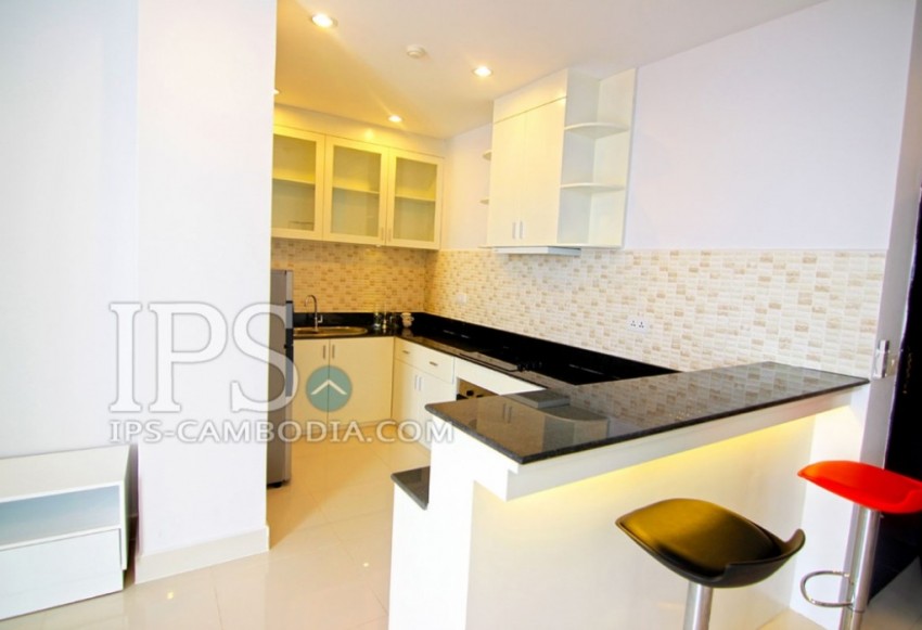 Service Apartment For Rent - Two Bedroom in Chroy Changva