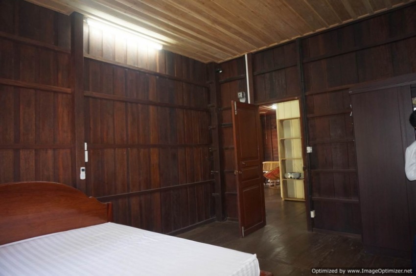Three Bedroom Wooden House for Rent in Siem Reap