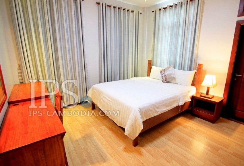 1 Bedroom Serviced Apartment For Rent - Toul Tom Pong 1, Phnom Penh