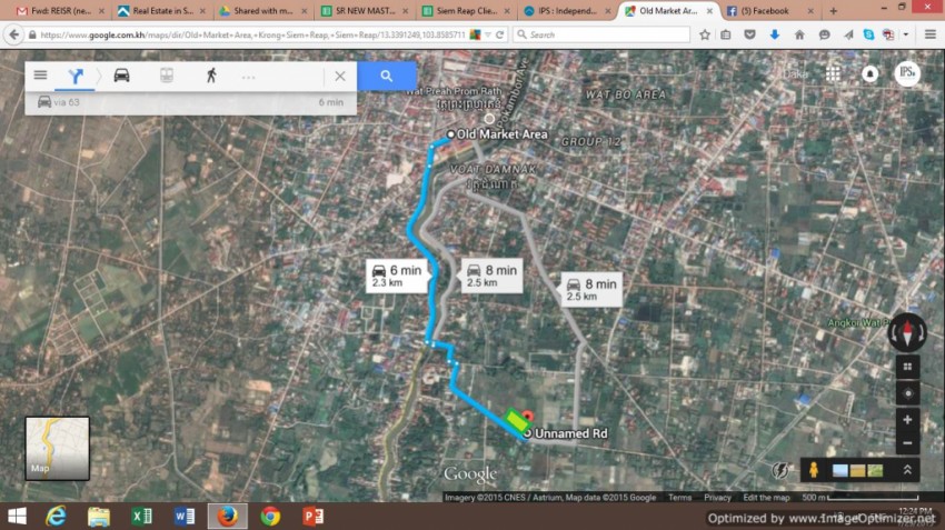 Development Land for Sale in Siem Reap