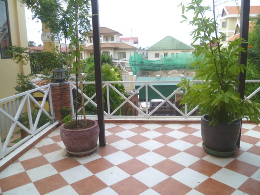 3 Bedroom Villa For Rent - Boeung Kak 2, Toul Kork, Phnom Penh
