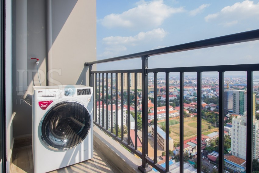 27 Sqm Studio Condo For Rent - BKK1, Phnom Penh