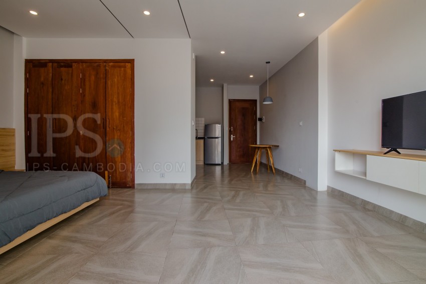 Studio Apartment For Rent - Tonle Bassac, Phnom Penh