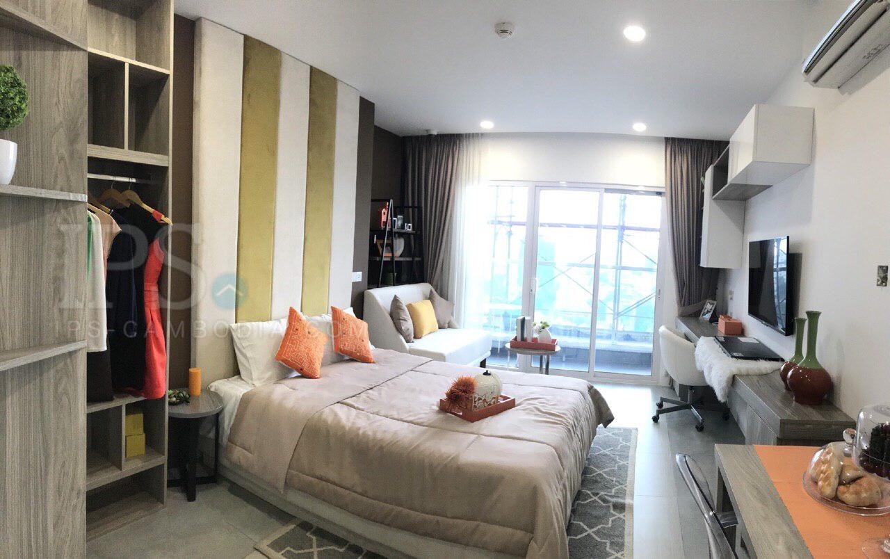 22nd Floor Studio  Apartment For Sale - Tonle Bassac, Phnom Penh
