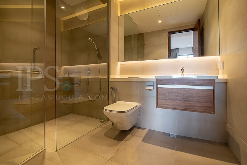 19th Floor 2 Bedroom Condo For Sale - Embassy Central, BKK1, Phnom Penh