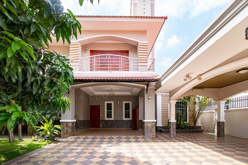 5 Bedroom Villa  For Rent - Chroy Changvar, Phnom Penh