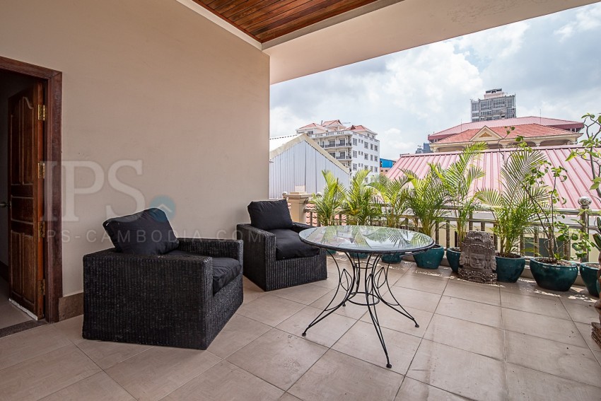 6 Bedroom Townhouse For Rent - Tonle Bassac, Phnom Penh