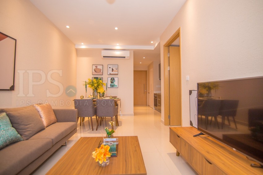 2nd Floor 1 Bedroom Condo, For Sale In - Axis Residences, Toek Thla , Phnom Penh