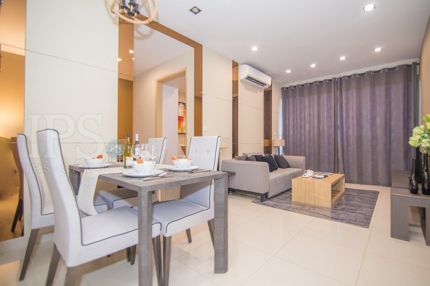 2nd Floor 2 Bedroom Condo Unit For Sale -Axis Residence, Phnom Penh