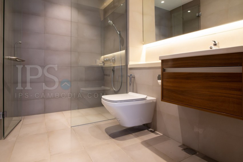 1 Bedroom Condo  For Rent - Embassy Central, BKK1, Phnom Penh