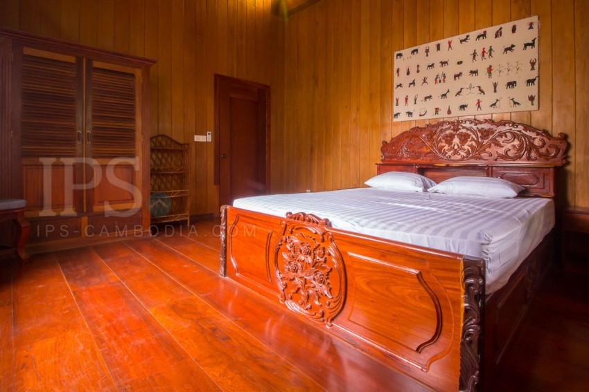 2 Bedroom Khmer Villa For Rent - Slor Kram, Siem Reap