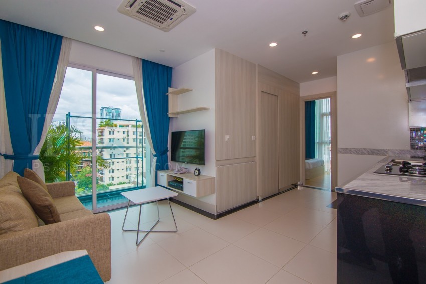 2 Bedroom Serviced Apartment For Rent - BKK1, Phnom Penh