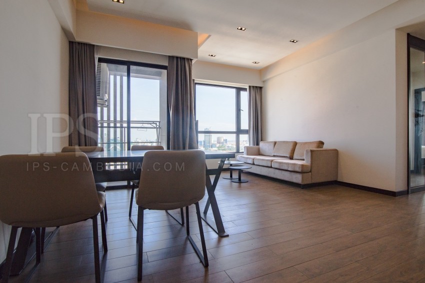 2 Bedroom Condo For Rent - Tonle Bassac, Phnom Penh