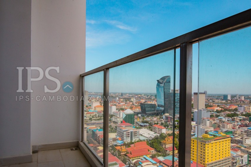 29th Floor 2 Bedroom Condo For Sale, Skyline - Veal Vong, Phnom Penh