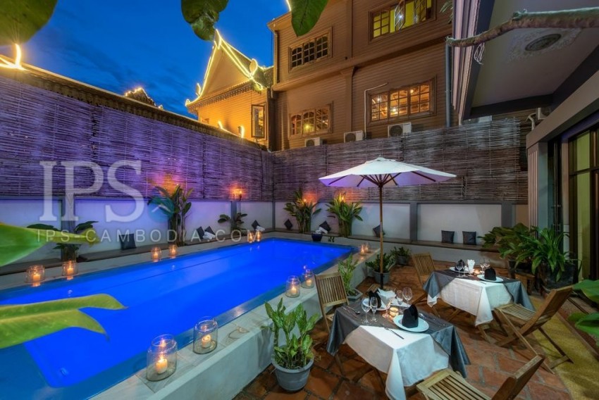 Business for Sale- 26 Bedroom Hotel Business- Slor Kram, Siem Reap