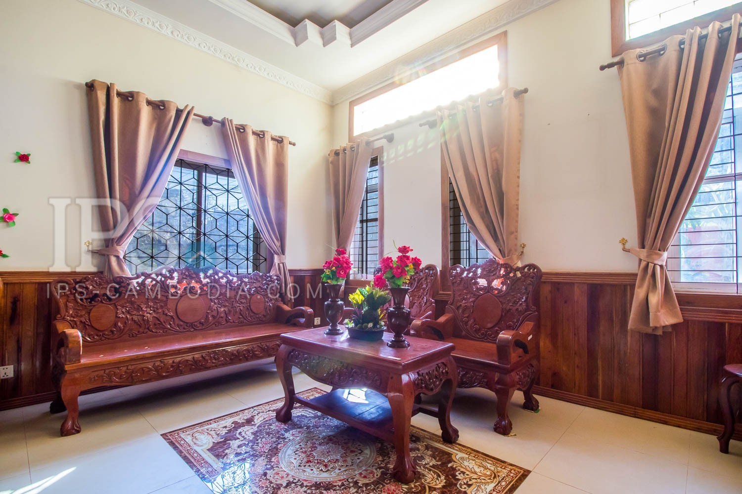 3 Bedroom House  For Rent - Svay Dangkum, Siem Reap - Image 3