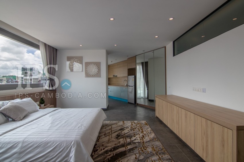 Studio Serviced Apartment  For Rent - Boeung Kak 2, Phnom Penh