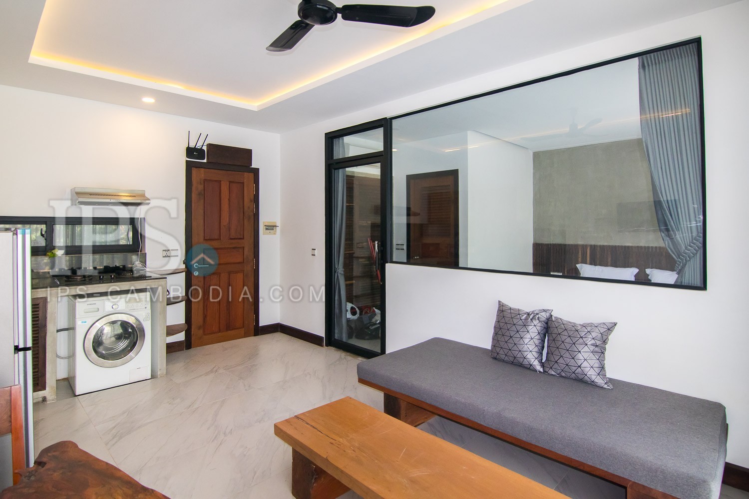1 Bedroom Apartment For Rent - Svay Dangkum, Siem Reap - Image 2