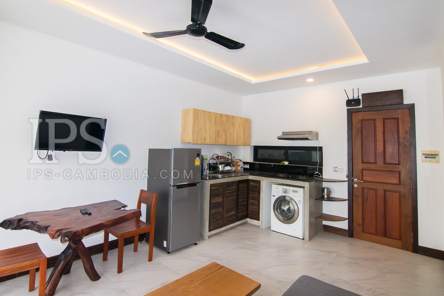 1 Bedroom Apartment For Rent - Svay Dangkum, Siem Reap - Image 3