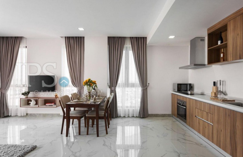 3 Bedroom Apartment For Rent - Toul Svay Prey II, Phnom Penh