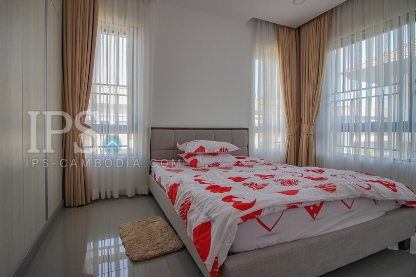 5 Bedroom Queen Villa For Rent - Chip Mong Land Mark 598, Russey Keo, Phnom Penh