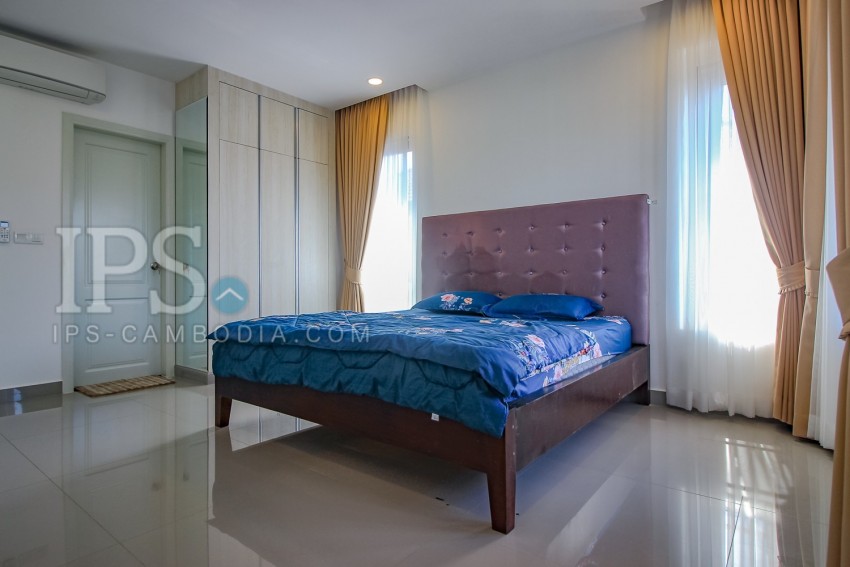 5 Bedroom Queen Villa For Rent - Chip Mong Land Mark 598, Russey Keo, Phnom Penh