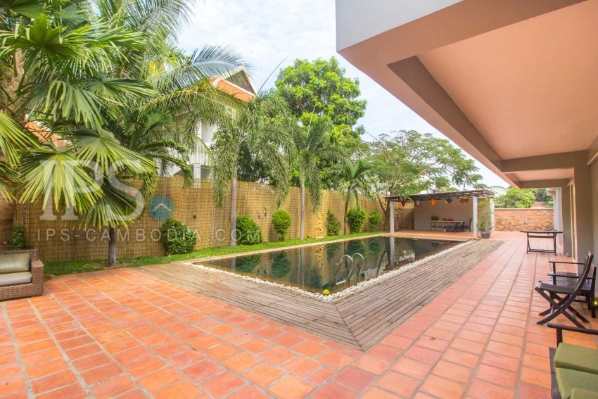 4 Bedroom Western Style Villa  For Rent - Sala Kamreuk, Siem Reap