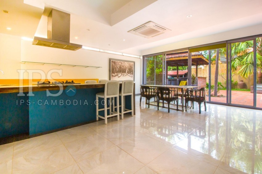 4 Bedroom Western Style Villa  For Rent - Sala Kamreuk, Siem Reap