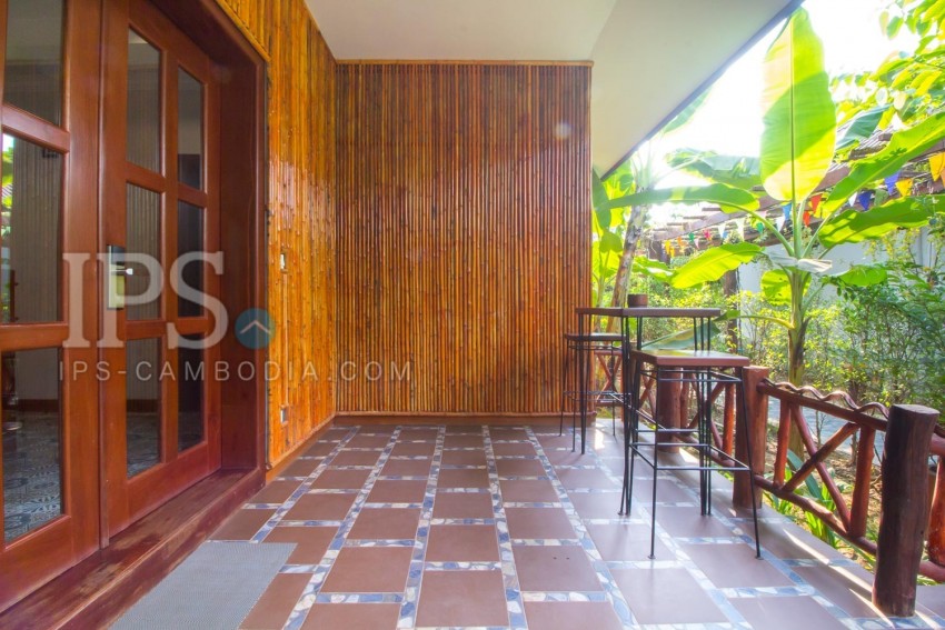 Resort Type Wooden Villa For Rent - Sra Ngae, Siem Reap