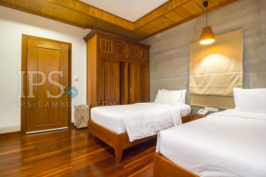 Resort Type Wooden Villa For Rent - Sra Ngae, Siem Reap