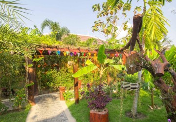 1 Bedroom Tropical  Wooden Villa For Rent - Sra Ngae, Siem Reap thumbnail