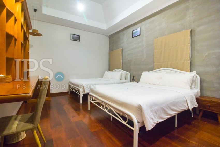 1 Bedroom Tropical  Wooden Villa For Rent - Sra Ngae, Siem Reap