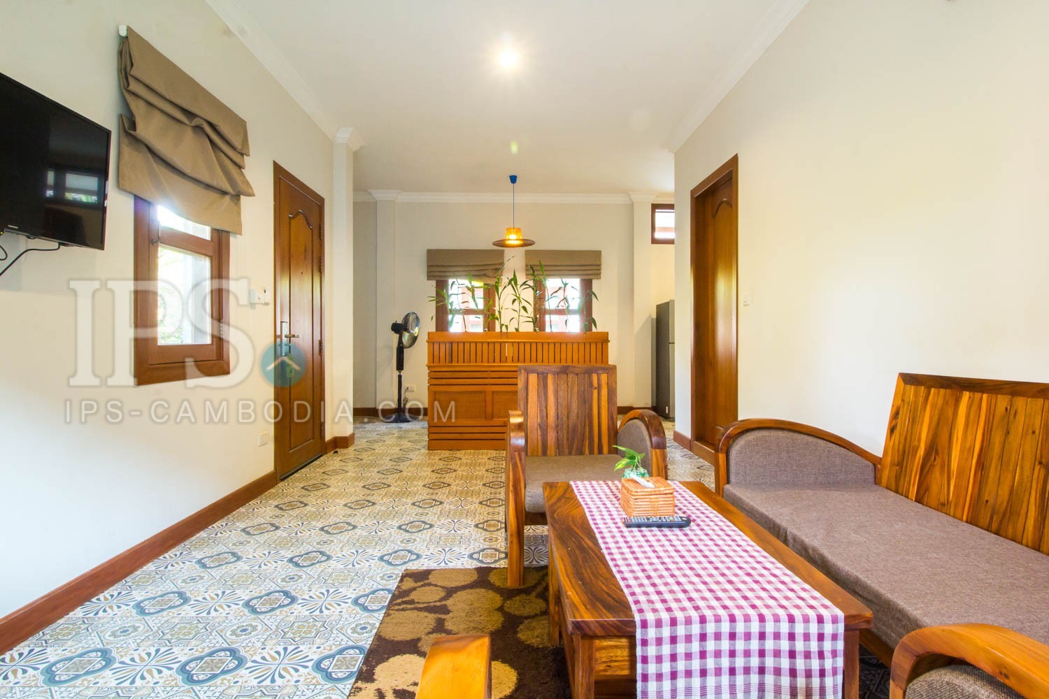 1 Bedroom Tropical Wooden Villa For Rent - Sra Ngae, Siem Reap - Image 3
