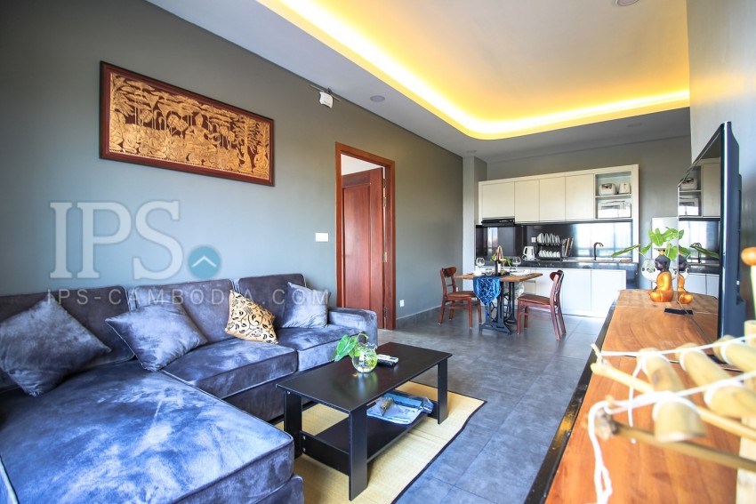 1 Bedroom Serviced Apartment for Rent - Tonle Bassac , Phnom Penh