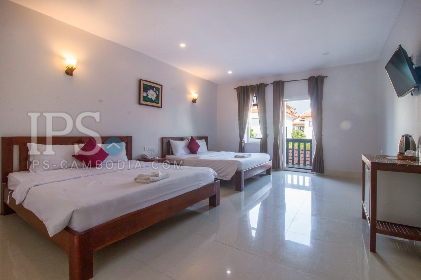 Potential 34 Room Hotel For Rent - Svay Dong Kom, Siem Reap