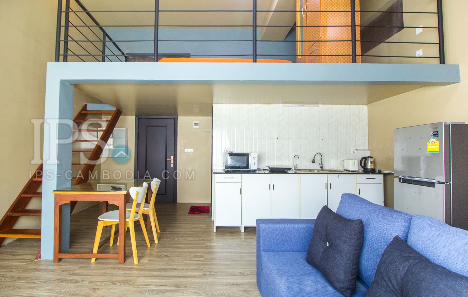 1 Bedroom Duplex Apartment  For Rent - Svay Dangkum, Siem Reap