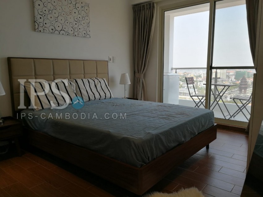 15th Floor 1 Bedroom Apartment For Sale - Bellavita- BKK1, Phnom Penh