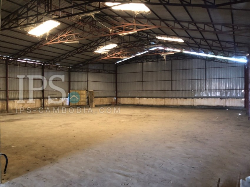 1008 Sqm Commercial Villa With Warehouse For Rent - Chaom Chau, Phnom Penh