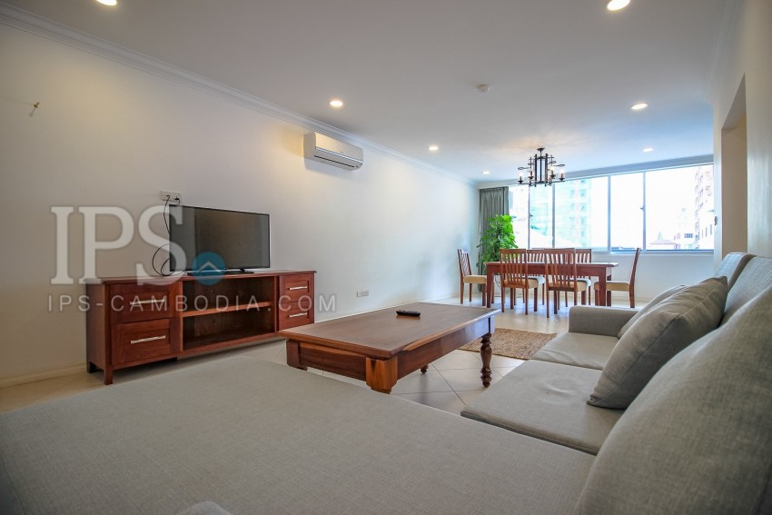 2 Bedroom Apartment For Rent - BKK1, Phnom Penh