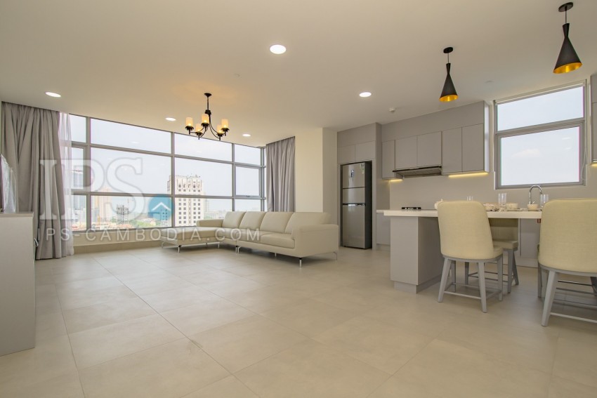 2 Bedroom Serviced Apartment For Rent - BKK1, Phnom Penh