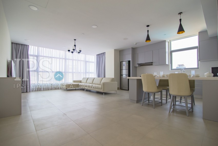 2 Bedroom Serviced Apartment For Rent - BKK1, Phnom Penh