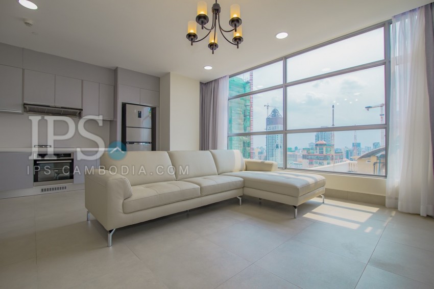 2 Bedroom Serviced Apartment For Rent - BKK1, Phnom Penh