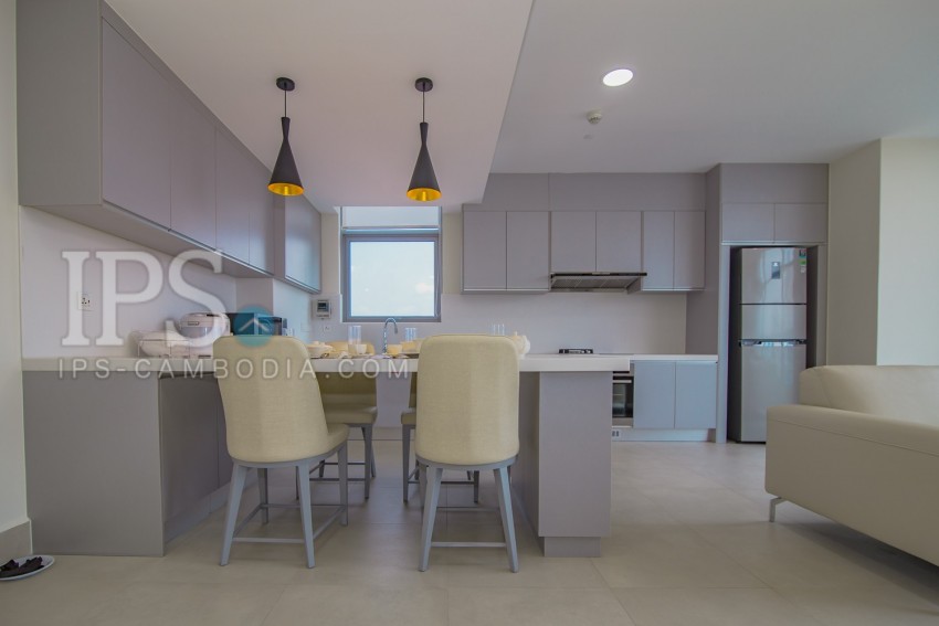 2 Bedroom Serviced Apartment For Rent - BKK1, Phnom Penh