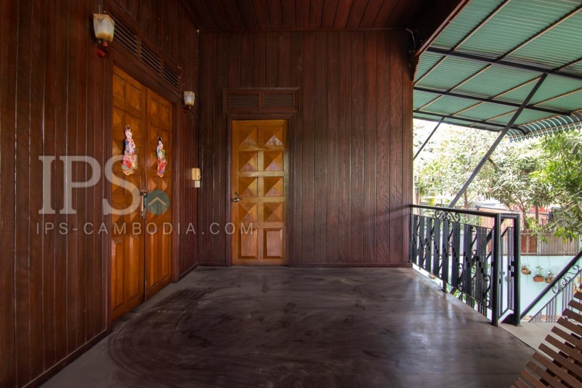 4 Bedroom Wooden House For Rent - Svay Dangkum, Siem Reap