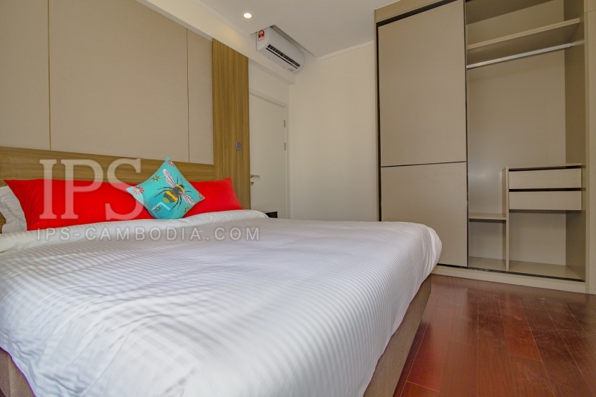 1 Bedroom plus 1 Studyroom Apartment For Rent -  Srah Chork, Phnom Penh
