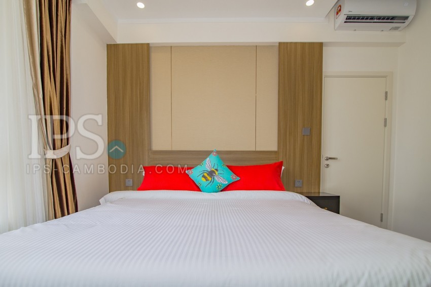 1 Bedroom plus 1 Studyroom Apartment For Rent -  Srah Chork, Phnom Penh