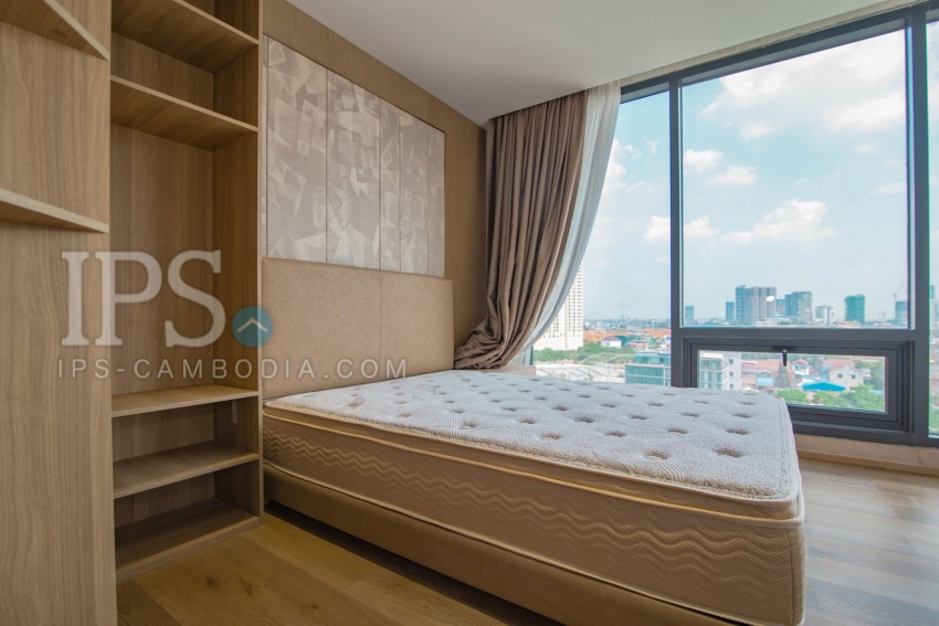 2 Bedroom Condo For Rent- Tonle Bassac, Phnom Penh