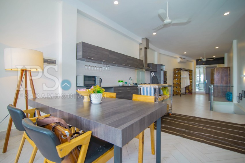 Renovated 2 Bedroom Apartment For Rent - Phsar Kandal 1, Phnom Penh