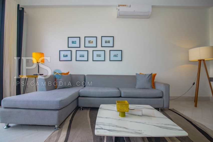 Renovated 2 Bedroom Apartment For Rent - Phsar Kandal 1, Phnom Penh