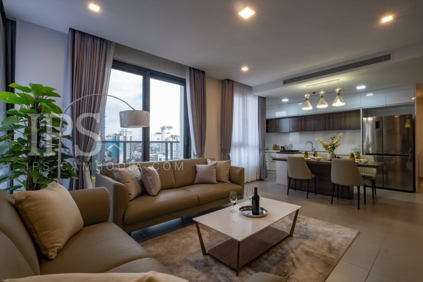 2 Bedroom Serviced Apartment For Rent - BKK1, Phnom Penh